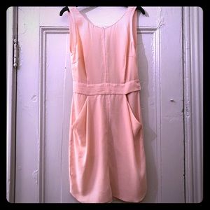 Aritizia Blush Crepe Sheath Dress